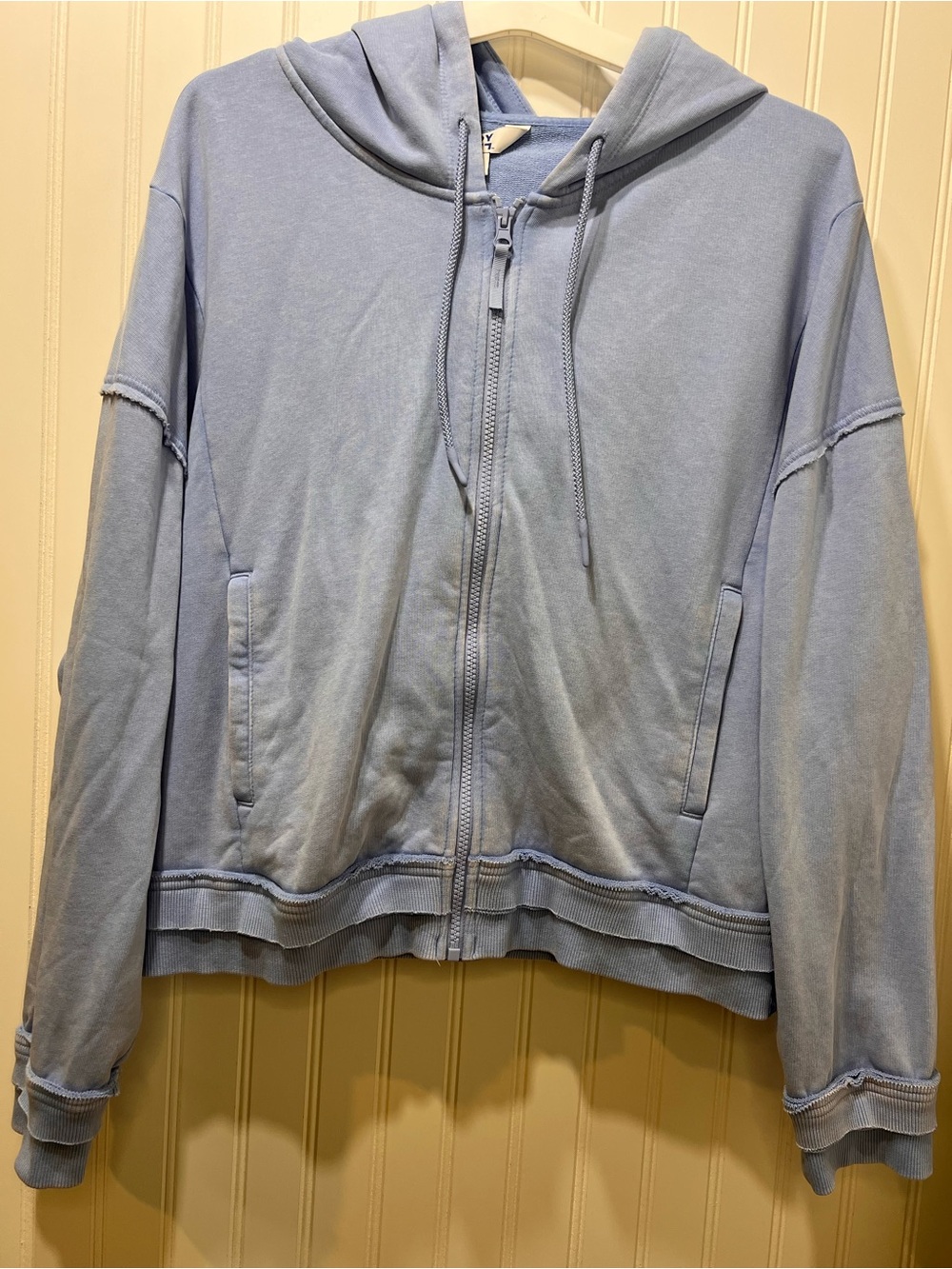 JoyLab Light Blue Zip-Up Hoodie XXL